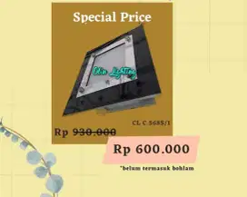 lampu plafon kecil