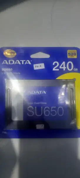 Harddisk ssd 240gb  masih disegel