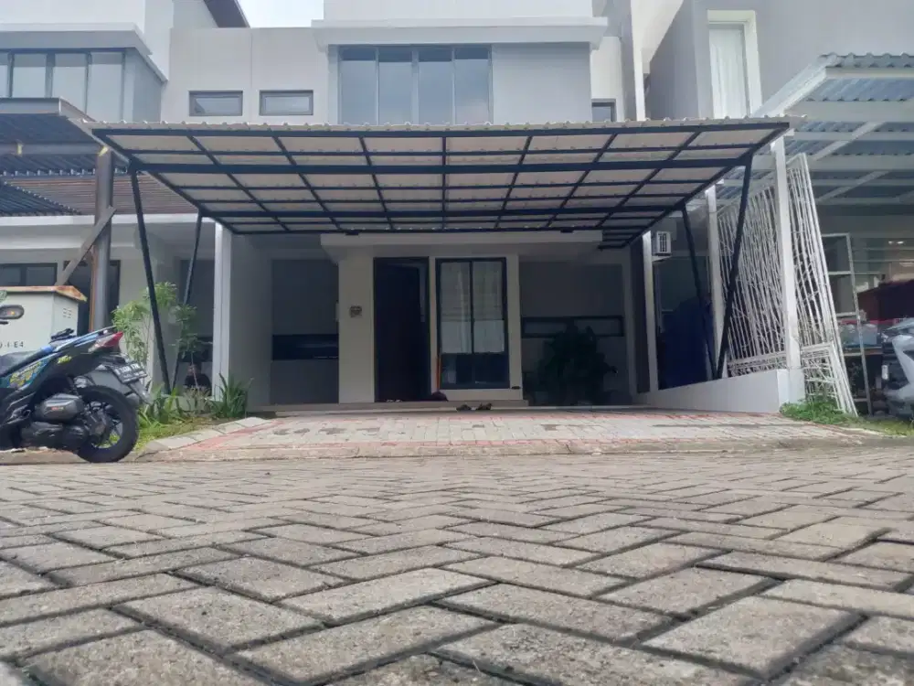 Kanopi rangka besi hollo galvanis