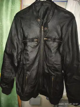 Jaket Kulit Asli.