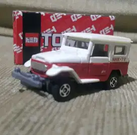 diecast tomica toyota land cruiser tlc hardtop nhk rare