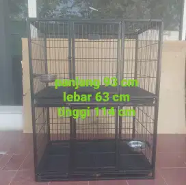 jual kandang anjing tingkat