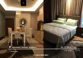 Dijual Apartement Thamrin Residence High Floor 2BR Full Furnished