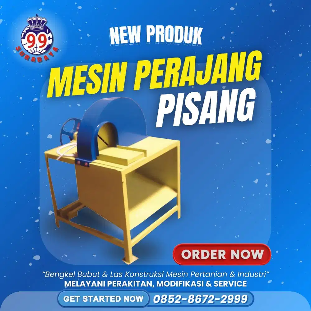 Mesin Perajang Batang Pisang