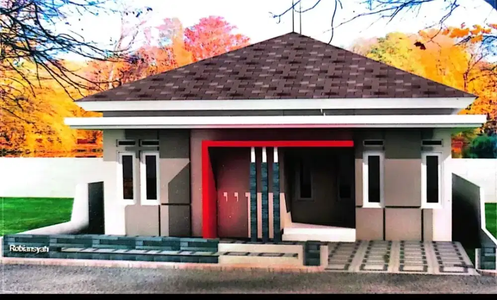 Dijual rumah type 106 siap huni kota Pontianak termurah