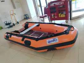 Perahu Karet LCR SAR Banjir Mancing PVC OCEAN 310 Kapasitas 4-5 Orang