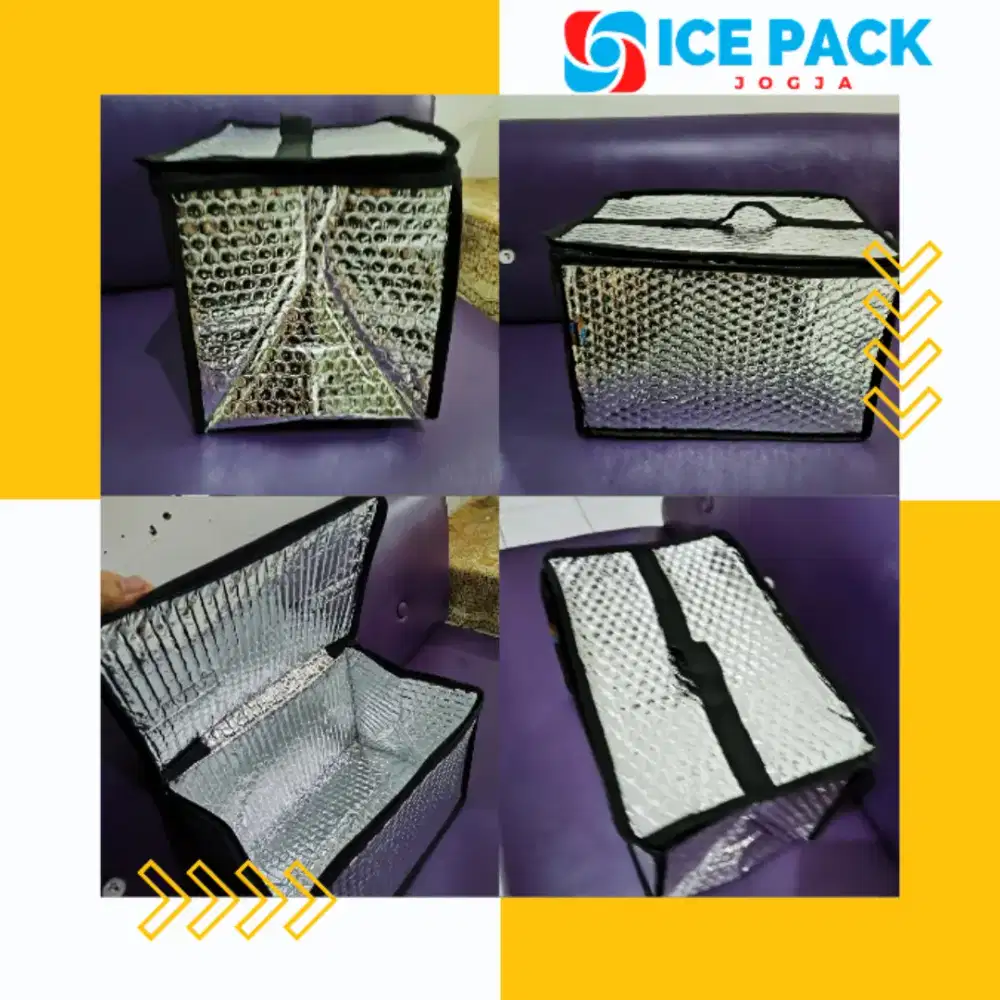 Cooler bag tas lapis aluminum foil