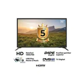 LED TV Polytron 32 Inch 32V1853 (Digital)