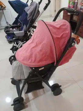 Dorongan Stroller baby bayi anak Merk ELLE Kualitas masih seperti baru