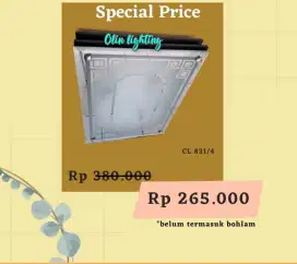 lampu taman persegi