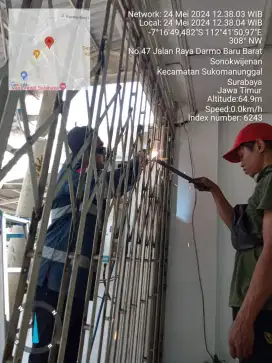 Servis pintu harmonika