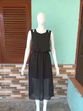 DRESS HITAM MEWAH