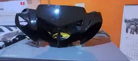 BATOK KEPALA DEPAN BELAKANG MOTOR YAMAHA VEGA R NEW 2007 HITAM