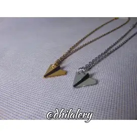 NEW ARRIVAL Kalung Pesawat Kertas One direction