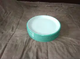 Obral Piring makan beling ceper diameter 23 cm