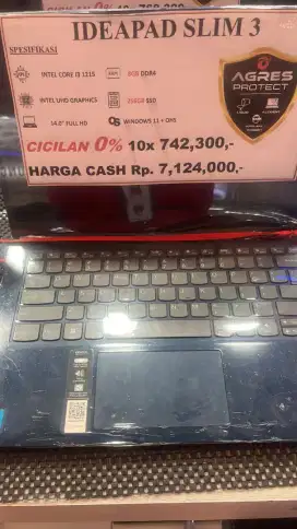 Laptop ideapad slim 3