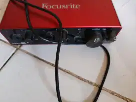 Audio interface Scarlett focusrite third generation 212