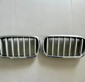 ORIGINAL PART GRILL KIDNEY BMW X5 F15 X6 F16 silver chrome 2014-2018