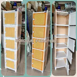 Lemari /box laci penyimpanan / rak serbaguna 5 tingkat
