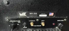Miller & Kreisler MX-200, Subwoofer dual speaker 12