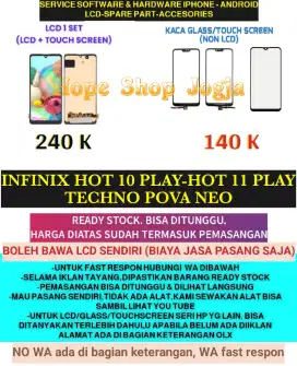 Touchscreen-Baterai-LCD TECHNO POVA NEO