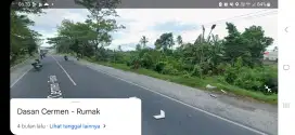 Tanah 12 are pinggir jalan utama murah