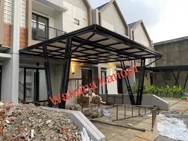 Kanopi Alderon Model Lis samping.