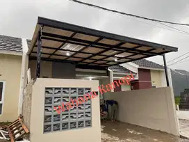 Kanopi Alderon rs motif trimdex putih.