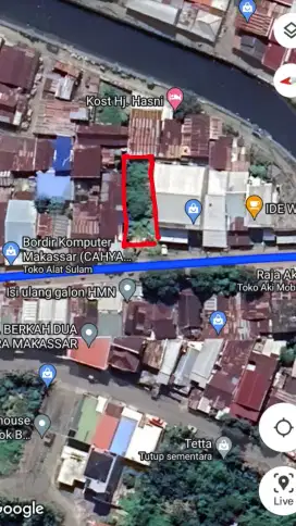 Dijual Tanah murah jalan muhammad tahir dekat dg tata dan kumala