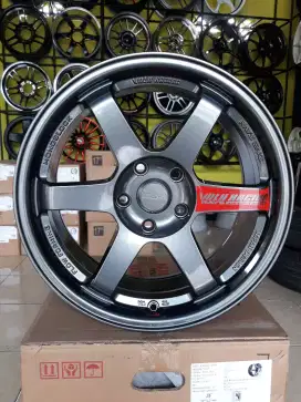 VELG TE37 SL R17×8 H5×114 INNOVA,HRV,BRV,CIVIC,WRV,XPANDER,ERTIGA,RUSH