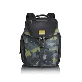 TUMI Alpha Bravo Willow Backpack Green Camo 100% Authentic