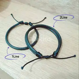 craft gelang 3mm serut simple good 1 and 2 layer gl59 black