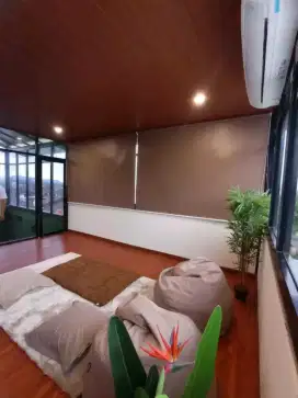 Roller blind dan krey indoor dan outdoor