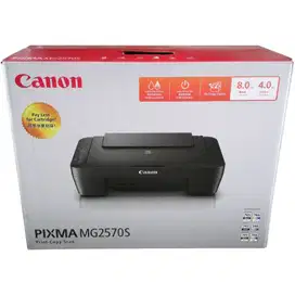 PRINTER CANON MG2570S INKJET PRINT/SCAN/COPY GARANSI RESMI
