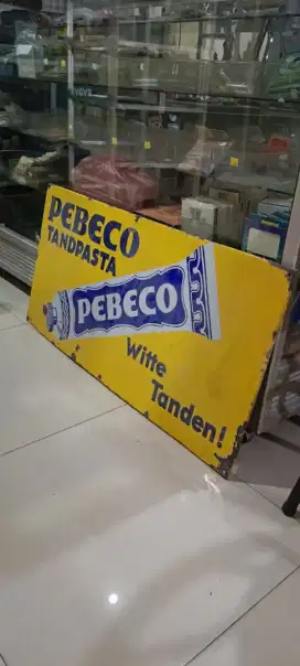 ENAMEL PLAT BESI PEBECO