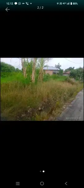 Disewakan tanah lokasi strategis Jl. Fajar