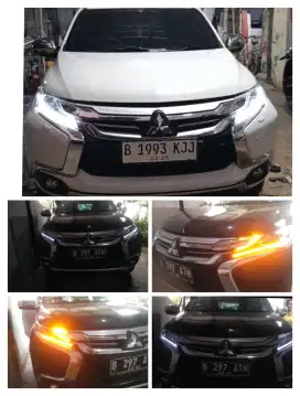 Lampu DRL Pajero  Fortuner rush HRv dll sm pasang dtmpt anda