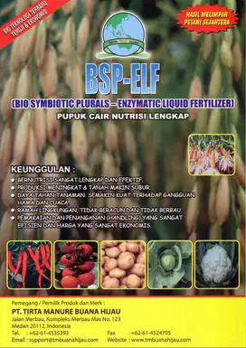 BSP-ELF Bio Symbiotic Plurals - Enzymatic Liquid Fertilizer