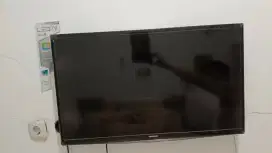 TV Samsung 32 inch bisa putar mp3 mp4 hdmi usb. bracket free.