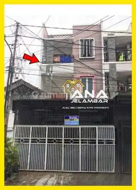 ANA RUMAH KOST 3LT UK 6X25M LOKASI BAGUS DI JELAMBAR