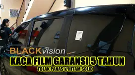 BLACK VISION Glass film Heat protection 5 Years Warantty