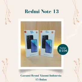 Redmi Note 13 8GB+256GB Garansi Resmi.