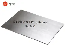 Distributor Plat Galvanis 0.6 MM Murah