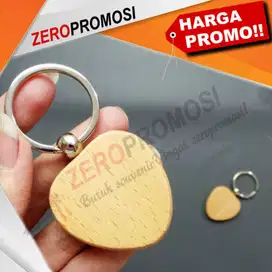 Souvenir Gantungan Kunci Kayu Kode GK-K05 Promosi