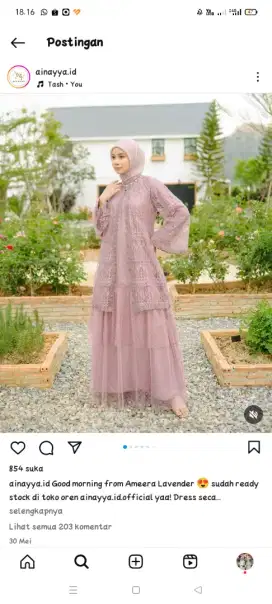 Ameera dress by Ainayya official