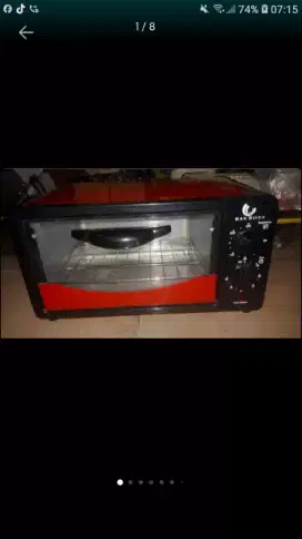 Oven toaster berkualitas brg baru hrg murah se lg ada cpt mgkn perlu