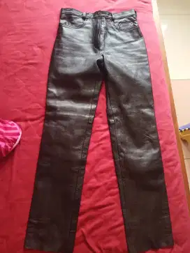 Celana leather asli khusus bikers