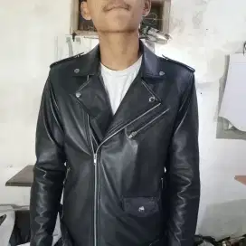 Jaket kulit asli domba garut berkualitas