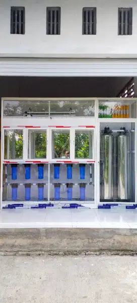 Mesin filter air isi ulang bio energi