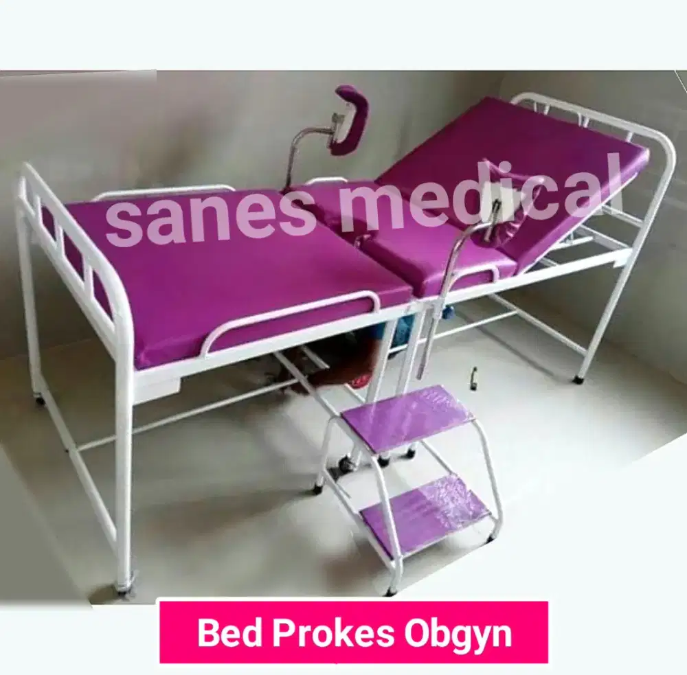 Bed Prokes Obgyn SSM Ranjang Partus Kasur Verlos Pasien Rumah Sakit RS